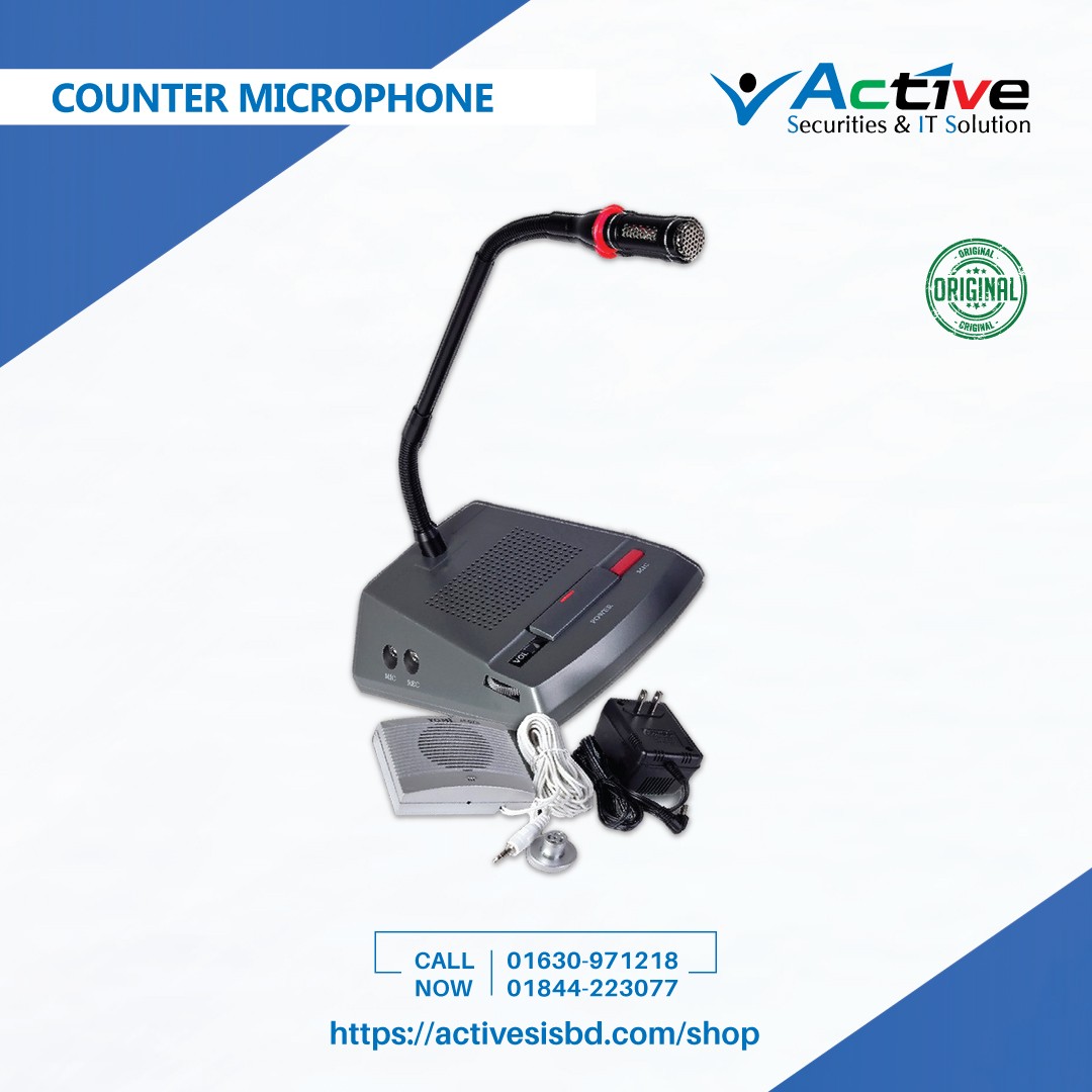 HTDZ HT-DZ II Box Office Counter Microphone